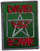 DAVID BOWIE - Back Stage Pass - 9 x 6,9 cm - Patch