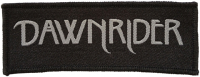 DAWNRIDER - Logo - 10,2 cm x 3,8 cm - Patch