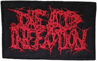 DEAD INFECTION - Logo - 5,9 x 9,7 cm - Patch