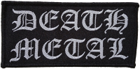 DEATH METAL - 4,8 cm x 9,9 cm - Patch