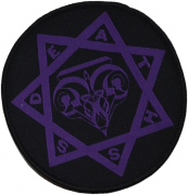 DEATH SS - Pentagram - 10,5 cm - Patch