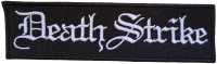 DEATH STRIKE - Logo - 13 cm x 3,7 cm - Patch