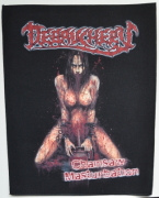 DEBAUCHERY Chainsaw Masturbation - 29,8 cm x 35,6 cm - Backpatch