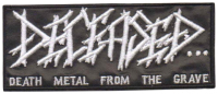 DECEASED - Death Metal From The Grave - 12,5 cm x 5,2 cm - Patch