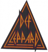 DEF LEPPARD - Logo Cut Out - 8,6 cm x 9,5 cm - Patch