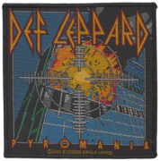 DEF LEPPARD - Pyromania - 10 cm x 10 cm - Patch