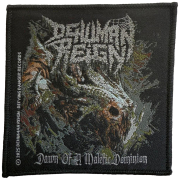 DEHUMAN REIGN - Dawn Of A Malefic Dominion - 10 x 9,7 cm - Patch