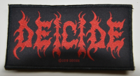 DEICIDE - Logo - 10,4 cm x 5,5 cm - Patch