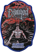 DEMIGOD - Slumber Of Sullen Eyes - Blue Border - 13 cm x 9 cm - Patch