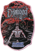 DEMIGOD - Slumber Of Sullen Eyes - Pink/White Border - 13 cm x 9 cm - Patch