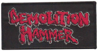 DEMOLITION HAMMER - Red Logo - 11,5 cm x 5,8 cm - Patch