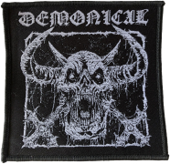 THE DEMONICAL - In League With Death - 9,9 cm x 10 cm - Patch