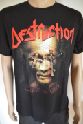 DESTRUCTION Curse The Gods T-Shirt Small (u466)