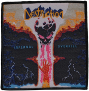 DESTRUCTION - Infernal Overkill - 10,2 cm x 10,5 cm - Patch