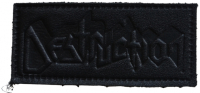 DESTRUCTION - Logo - 9,3 cm x 4,2 cm - Leather-Patch