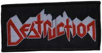 DESTRUCTION - Logo - 10 cm x 5,2 cm - Patch