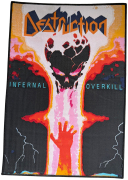 DESTRUCTION - Infernal Overkill - 29,7 x 20,2 cm - Woven ( !! ) Backpatch