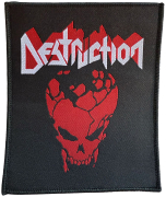 DESTRUCTION - Skull - 11,7 x 9,9 cm - Patch