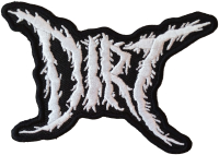 DIRT - Logo - 6,1 x 9,8 cm - Patch