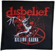DISBELIEF - Demon - 11,6 x 12,3 cm - Patch