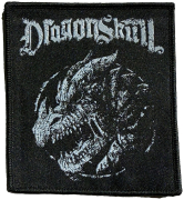 DRAGONSKULL - Dragonhead - 10 x 9,1 cm - Patch