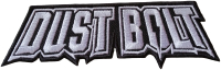 DUST BOLT - Logo Cut Out - 3,8 cm x 13,8 cm - Patch