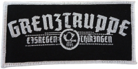 EISREGEN - Grenztruppe - 4,9 cm x 10 cm - Black-Patch