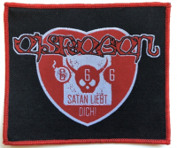 EISREGEN Satan Liebt Dich - 10 cm x 11,7 cm - Patch