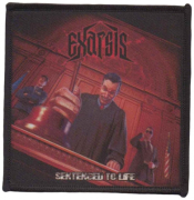 EXARSIS - Sentenced To Life - 10 cm x 10 cm - Patch