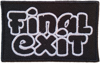 FINAL EXIT - Logo - 5,5 cm x 9 cm - Patch