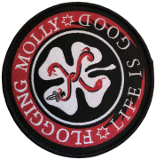 FLOGGING MOLLY - Life Is Good - 9,1 cm - Patch