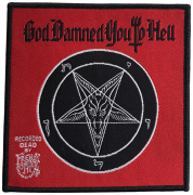 FRIENDS OF HELL - God Damned You To Hell - 10,1 x 10 cm - Patch