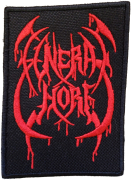 FUNERAL WHORE - Logo - 6,5 cm x 9 cm - Patch