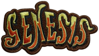 GENESIS - Classic Logo Cut Out Orange - 5,9 x 10,5 cm - Patch