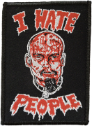 G.G.ALLIN - I Hate People - 9,8 cm x 7 cm - Patch