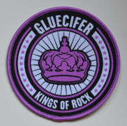 GLUECIFER - Crown Purple - 9,2 cm - Patch