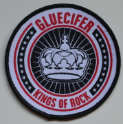 GLUECIFER - Crown White - 9,2 cm - Patch