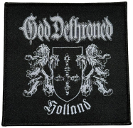 GOD DETHRONED - Holland - 9,9 x 10 cm - Patch