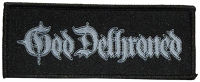 GOD DETHRONED - Logo - 3,8 x 9,8 cm - Patch