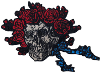 GRATEFUL DEAD - Bertha Skull - 8,8 x 12,6 cm - Patch