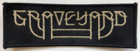 GRAVEYARD - LogoGold - 12,2 cm x 4,2 cm - Patch