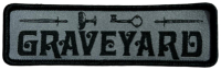 GRAVEYARD - Key - 3 x 10 cm - Patch