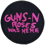 GUNS N ROSES - Was Here - 6,5 cm - Patch