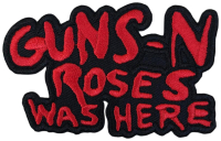 GUNS N ROSES - Cut-Out Was Here - 5 x 8,3 cm - Patch