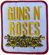 GUNS N ROSES - Stacked WHT - 10 x 8,9 cm - Patch