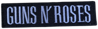 GUNS N ROSES - Text Logo - 2,6 x 9,9 cm - Patch