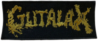 GUTALAX - Mustard Green Logo - 4,8 x 11,5 cm - Patch