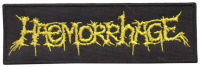 HAEMORRHAGE - Logo - 12,5 cm x 4 cm - Patch
