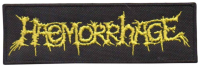 HAEMORRHAGE - Logo - 12,5 cm x 4 cm - Patch