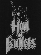 HAIL OF BULLETS Soldier WOVEN PATCH 9,8 cm x 8,1 cm (o266a)